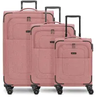 Redolz Ensemble de bagages rose