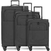 Redolz Ensemble de bagages 'Essentials 12 ' noir