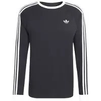 Adidas Originals 3 Stripes Long Sleeve T-shirt Noir M Homme