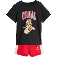 Adidas Ensembles enfant DISNEY MICKEY MOUSE T-SHIRT SET garcons - Noir - 3 / 6 mois