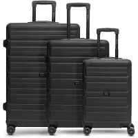 Redolz Ensemble de bagages noir