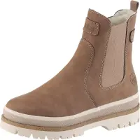 Rieker Chelsea Boots marron / blanc cassé