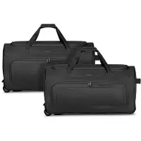 Redolz Ensemble de bagages 'Duffle Essentials ' noir