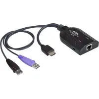Aten KA7168 HDMI USB Virtual Media KVM Adapter Cable with Smart Card Reader (CPU Module) - rallonge écran-clavier-souris/audio/USB