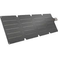 HOMCOM Chargeur solaire pliable 36W panneau solaire portable avec ports type-C et USB-a imperméable IP67 pour téléphone, activités en plein air, camping, randonnée, gris