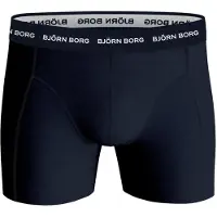 Björn Borg Boxer-shorts Lot de 3 foncé clair Bleu clair Bleu Bleu foncé taille S