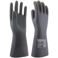Portwest null - Gant Chimie Néoprène couleur : Noir taille M -