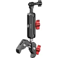 Puluz Motorcycle Rearview Mount For Action Cameras Pu3211 Argenté