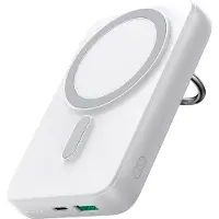 JOYROOM Powerbank sans fil 10000Mah Jr-W050 20W Magsafe Avec Support + Câble Usb-C - Blanc