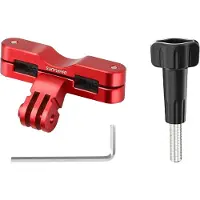 Sunnylife ZJ942-R bike mount for Action 5 Pro/ Insta360 GO 3S/ GoPro 13, Caméra d'action : accessoires, Rouge