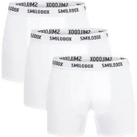 SMILODOX Boxers 'Larry' noir / blanc