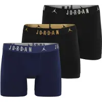 Jordan Boxers 'Flight' bleu foncé / jaune / noir / blanc