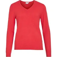 Vila Pull-over 'VIRil' rouge vif