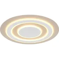 Globo Plafonnier design Jayden brun sable Ø 48cm