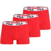 FILA Boxers rouge / noir / blanc