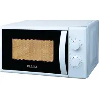 Flama Four à micro-ondes 1824FL - Comptoir - 20 L - 700 W - Rotatif - Blanc - Gauche