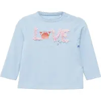 s.Oliver T-Shirt bleu clair / rose