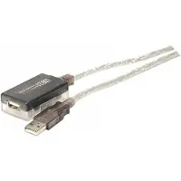 Exertis Connect - Rallonge de câble USB - USB (M) pour USB (F) - USB 2.0 - 12 m - amplifié, actif jusqu'à 36 m