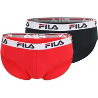 FILA Slip rouge / noir / blanc