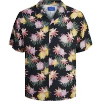 Jack & Jones Luke Tampa Aop Short Sleeve Shirt Multicolore L Homme