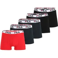 FILA Boxers marine / rouge vif / noir / blanc