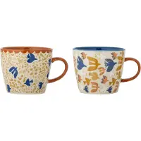 Bloomingville Tasse à thé Anniversary, Tasse, Multicolore
