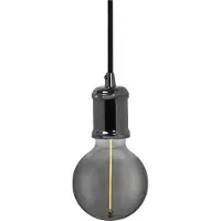 Osram Vintage 1906 Suspension BOBBIN E27, gun metal, max. 25W (LED 15W), culot E27, suspension d'intérieur, baldaquin rond, combinaison avec 1906 Vintage ou lampes intelligentes