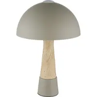 Globo Lampe de table unique Paulin gris