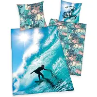 Herding Parure de lit surfeur (140 x 200 cm, 70 x 90 cm)
