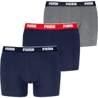 Puma Everyday Basics Boxers 3 Units Bleu,Gris 2XL Homme