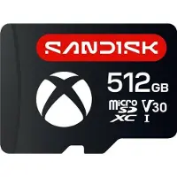 SanDisk - For ROG Xbox Ally X carte mémoire flash - 512 Go - Video Class V30 / UHS-I - microSDXC UHS-I