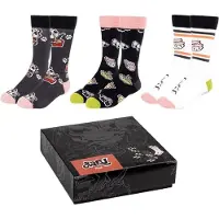 OTAKU Chaussettes Anime de - 3er Pack - EU 40-46 - pour Unisexe - multicolore - Taille EU 40-46