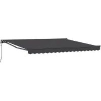 vidaXL Cadre d'auvent anthracite 400 x 300 cm