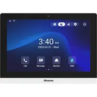 Akuvox Station intérieure C319S, écran tactile, Android, POE, blanc (Ethernet, Filaire, WiFi)