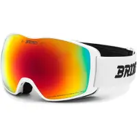 Briko Zenith Ski Goggles Blanc Red Mirror/CAT3