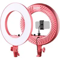 Godox Anneau lumineux LR180 LED rose