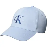 Calvin Klein Jeans Casquette 'CK Monogram Embroidery Baseball' bleu marine / violet pastel / blanc