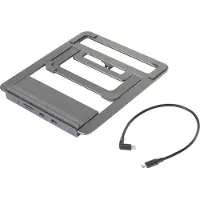 Renkforce RF-LLS-400 USB-C Notebook Dockingstation / Ständer Passend für Marke (Notebook Dockingstations) : Universel, Apple USB-C Power Delivery (RF-5239194)