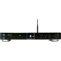 Renkforce RF-DAB-IR1700 Radio-Adapter Internetradio, DAB+, UKW, WLAN, LAN, Bluetooth, DLNA DLNA-fähig Aluminium (gebürstet) (MA-20)