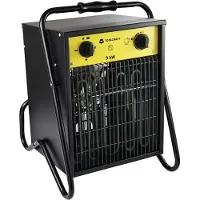 Toolcraft TO-8578338 Chauffage de chantier 9000 W Noir/Jaune