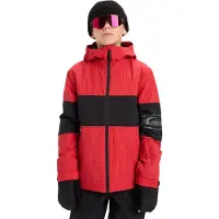 Quiksilver High In The Hood Jacket Rouge 16 Years Garçon