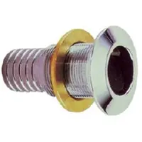 Goldenship Laiton Chromé Passage de bord Argent 1/2'' Argent 1/2