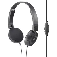 Renkforce RF-HS-130 Casque supra-auriculaire filaire Stéréo Noir Bandeau (RF-5152722)