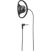 Renkforce HK-1S On Ear Casque filaire Mono Noir Tour d'oreille, Mono (RF-5047972)