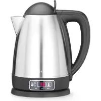 Hendi Bouilloire électrique sans fil avec réglage de la température, 1,8L, 230V/1800W, 230x165x(H)255mm