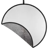 Cameranu Réflecteur pliable 2 en 1 (Réflecteur rabattable, 101.60 cm)