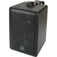 Renkforce RL100W BK Regallautsprecher, 100 W, 90 - 20000 Hz, 1 Paar (29037c20a)
