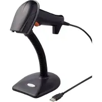 Renkforce 2D Barcode-Scanner Kabelgebunden 1D, 2D Laser Schwarz Hand-Scanner USB (RF-3376032)