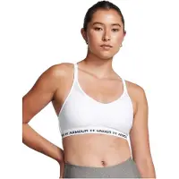 Under Armour Crossback Low Support Sports Top Blanc M Femme