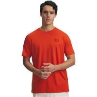 Under Armour Sportstyle Left Chest Short Sleeve T-shirt Orange L / Regular Homme